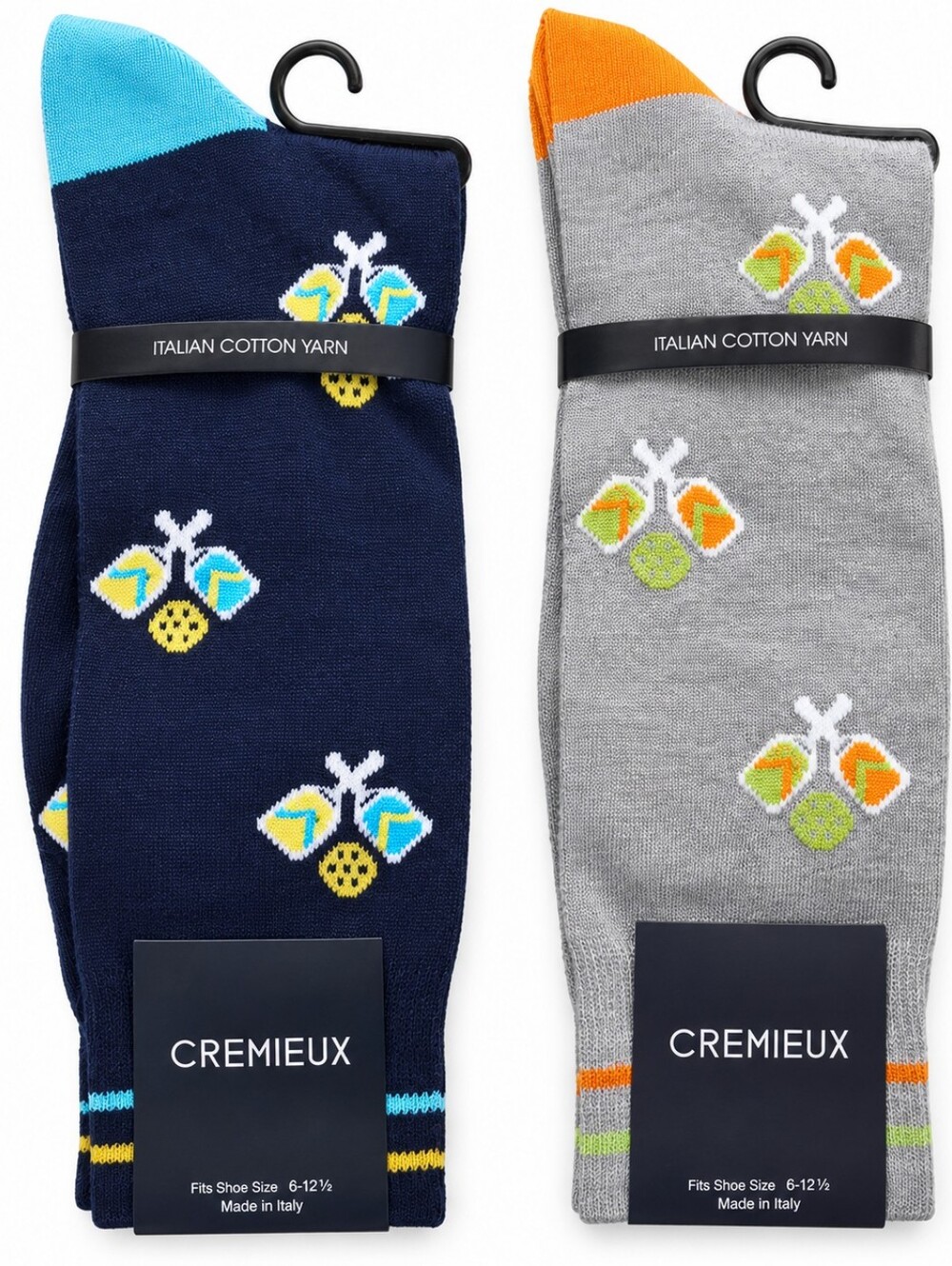 Pickleball Socks Cremieux Italian Cotton